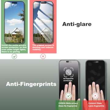 SHANG PIN JIA iPhone 16 Plus Privacy Screen Protector
