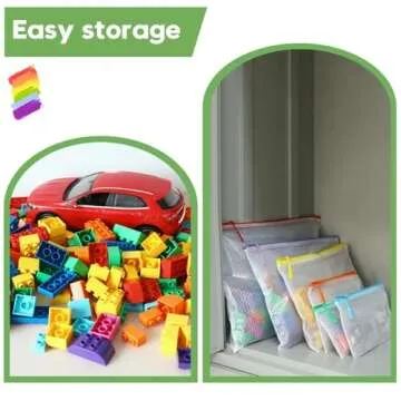 25pcs Mesh Zipper Pouch for Organization and Storage,Clear PVC Travel Zipper Bags，Multipurpose Storage Bags Suitable for Travel, School, and Office Supplies