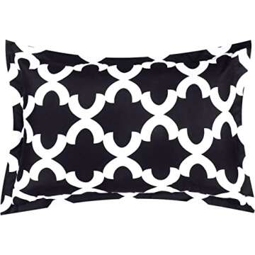 Utopia Bedding - Comforter Set with 1 Pillow Sham - 2 Pieces Bedding Comforter Sets - Down Alternative Comforter - Soft and Comfortable - Machine Washable, Black, Twin