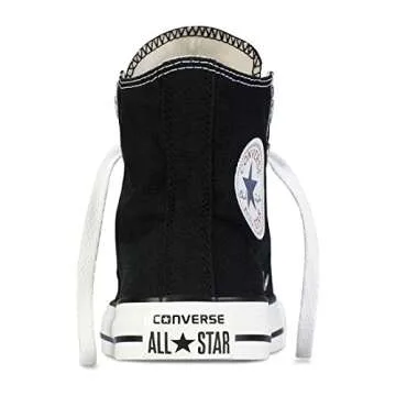 Converse Unisex's Low-Top_Sneakers, Black Black White, US 8.5