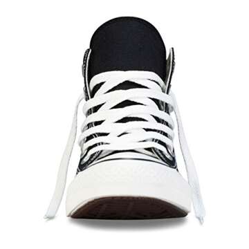 Converse Unisex's Low-Top_Sneakers, Black Black White, US 8.5