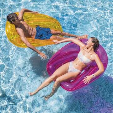 Intex Transparent Lounges, Deflated Size: 1.04m x 1.02m (56802EU)