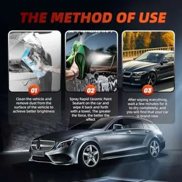 PIMAG Ceramic Coating for Cars, Rapid Spray Paint, 16oz