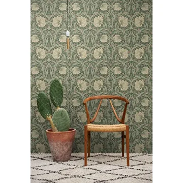Classic Peel and Stick NextWall Pimpernel Floral Wallpaper