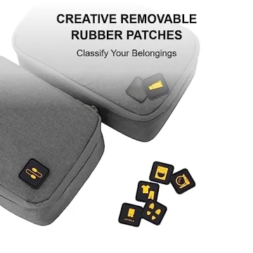 LEVEL8 4 Set Packing Cubes for Carry On Suitcase