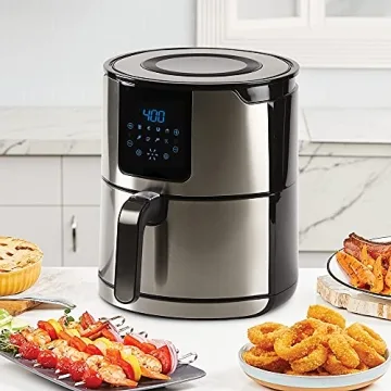 Emeril Lagasse 6-Quart AirFryer – 1700 Watts, 8-in-1 Cooking Presets