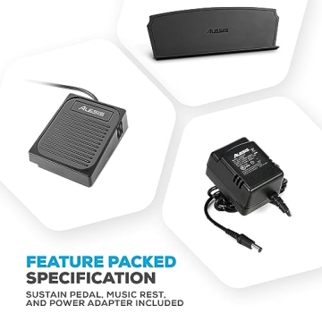 Alesis Recital Grand Digital Piano with 88 Weighted Keys