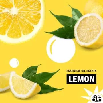 Molly's Suds Toilet Bowl Cleaner (Non-Bleach) | 98% Plant-Based Gel Formula Freshens, Removes Stains and Deodorizes | Lemon Scent - 23 Fl Oz (Pack of 3)