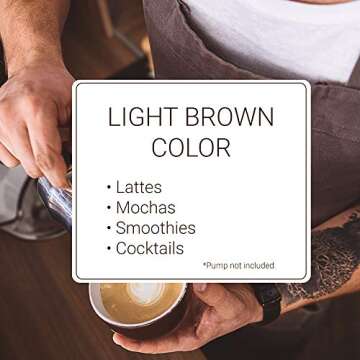 Monin - Hazelnut Syrup, Nutty Taste of Caramelized Hazelnut, Natural Flavors, Great for Mochas, Lattes, Smoothies, Shakes, and Cocktails, Non-GMO, Gluten-Free (1 Liter)