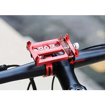 MaxMiles Cell Phone Holder for Motorcycles and Bicycles