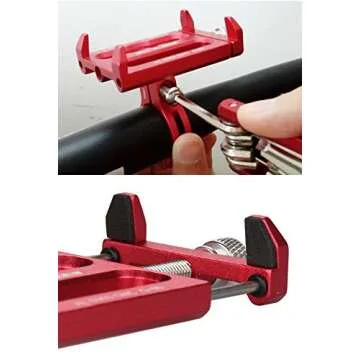 MaxMiles Cell Phone Holder for Motorcycles and Bicycles