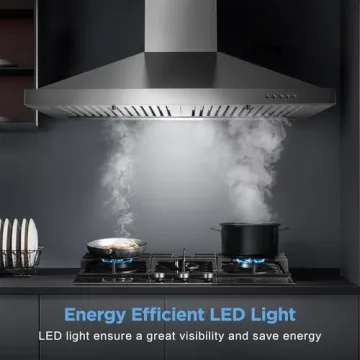 Zomagas 24" Range Hood - Energy Saving & Stylish