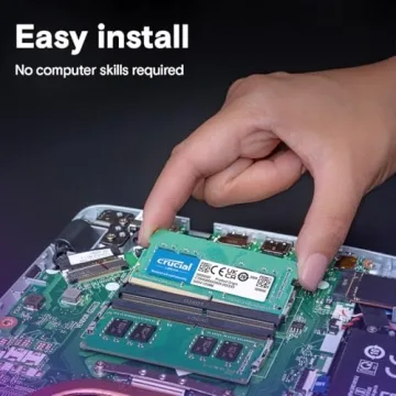 Crucial 8GB DDR4 3200MHz Laptop Memory Upgrade Option