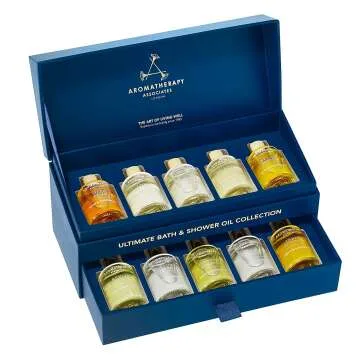 Ultimate Bath and Shower Oil Gift Set - 10 Aromatherapy Oils