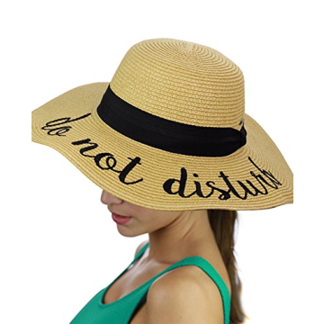 C.C Women's Embroidered Beach Sun Hat for All Occasions