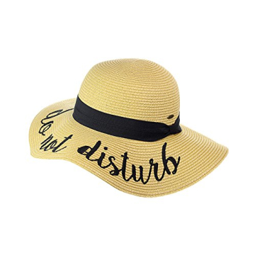 C.C Women's Embroidered Beach Sun Hat for All Occasions