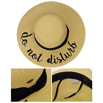 C.C Women's Embroidered Beach Sun Hat for All Occasions