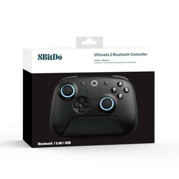8Bitdo Ultimate 2 Bluetooth Controller for Switch & PC