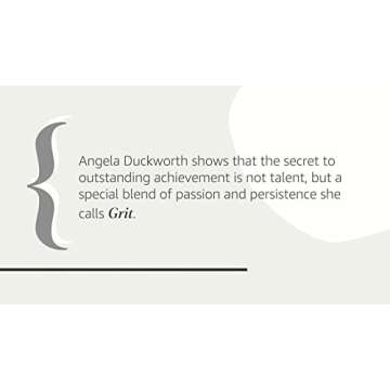 Grit: The Power of Passion and Perseverance