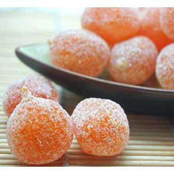 Chinese Traditional Snacks Cantonese Style Preserved Fruits Icing Sugar Kumquat 500g/17.6oz (Kumquat)