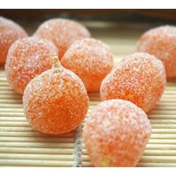 Chinese Traditional Snacks Cantonese Style Preserved Fruits Icing Sugar Kumquat 500g/17.6oz (Kumquat)