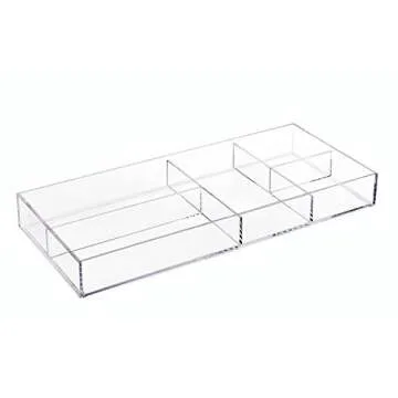 iDesign Clarity Nail Polish Wall Mount Storage Rack