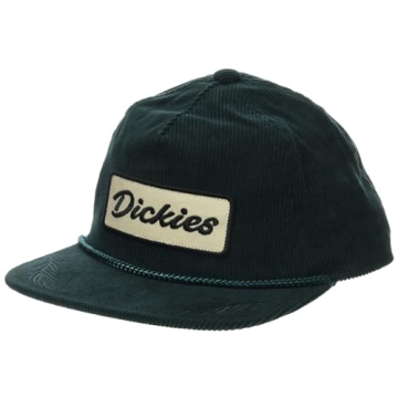 Dickies Men Vintage Corduroy Cap Green - Stylish Snapback