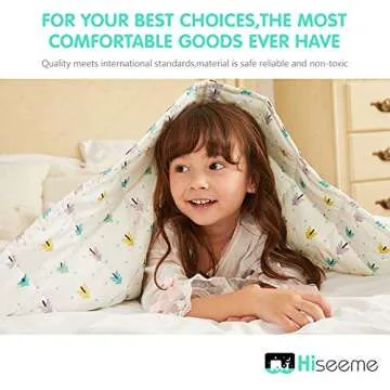 Hiseeme Weighted Blanket 5 lbs for (36''x48'')