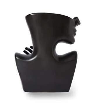 KatoonX Ceramic Statue Face Vase for Home Decor