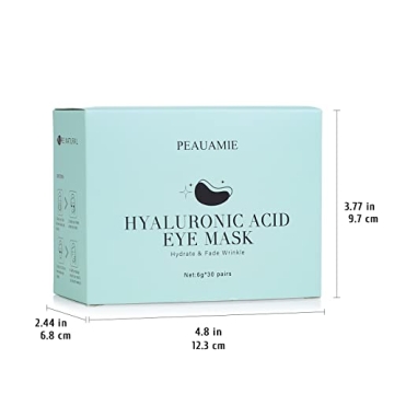 PEAUAMIE Eye Masks for Dark Circles & Puffiness