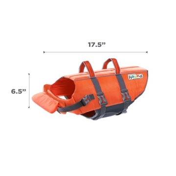 Outward Hound Granby Splash Dog Life Jacket for Safety