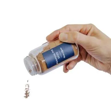 Minimalist Spice Jar Labels - Waterproof Organizing Stickers