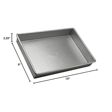 USA Pan Bakeware Rectangular Cake Pan 9x13 Nonstick
