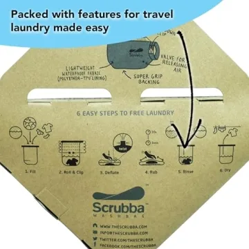 Eco-Friendly Portable Wash Bag for Travel Use