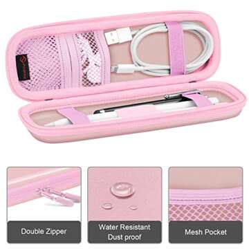 Fintie Holder Case for Apple Pencil Pro, Apple Pencil (USB-C / 1st / 2nd Generation), PU Leather Car...