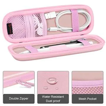 Fintie Holder Case for Apple Pencil Pro, Apple Pencil (USB-C / 1st / 2nd Generation), PU Leather Car...