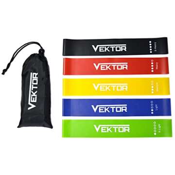 VEKTOR Exercise Resistance Bands for Ultimate Workout Flexibility