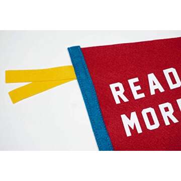 "Read More Books" Pennant • Oxford Pennant Original