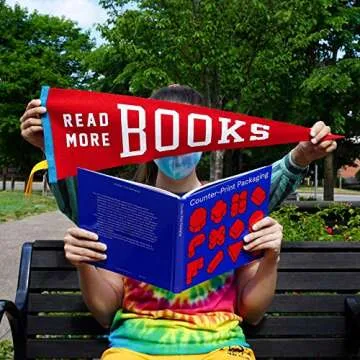 "Read More Books" Pennant • Oxford Pennant Original