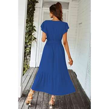 PRETTYGARDEN Women's Floral Boho Dress for Summer Style