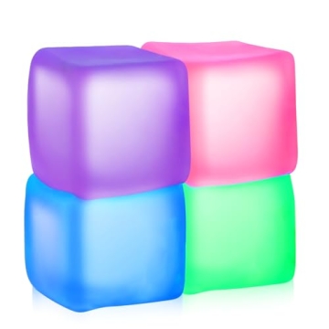 Stress Relief Fidget Toy Cube 4 Pack for All Ages