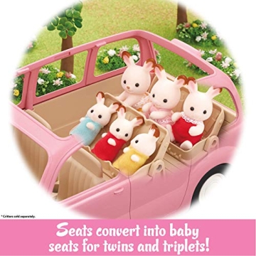 Calico Critters Family Picnic Van Toy for Kids