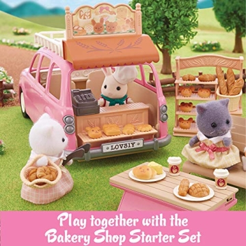 Calico Critters Family Picnic Van Toy for Kids