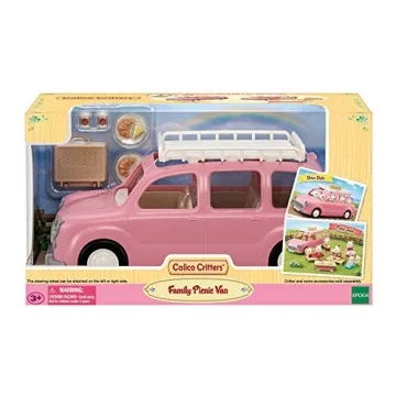 Calico Critters Family Picnic Van Toy for Kids