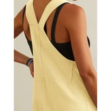 Cicy Bell Womens Summer Casual Romper Sleeveless Athletic Trendy Short Jumpsuit Workout Loose Fit Outfits