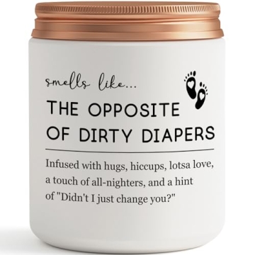 New Mom Gifts for Women After Birth, First Time New Baby Candle Mothers Day Christmas Gift