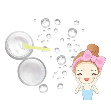 QsQueen 100 PCS Cosmetic Spatula for Makeup Face Mask Plastic Spoon Disposable Makeup Tools for Mixing and Sampling 4.88'' x 1.06" Random Color