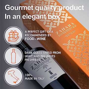 Zahara Extra Virgin Olive Oil | Premium Quality EVOO | 500ml Bottle