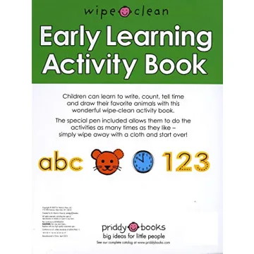 Wipe Clean: Early Learning Activity Book (Wipe Clean Activity Books)