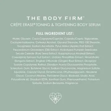 Crepe Erase Toning & Tightening Body Serum, 4 Fl Oz